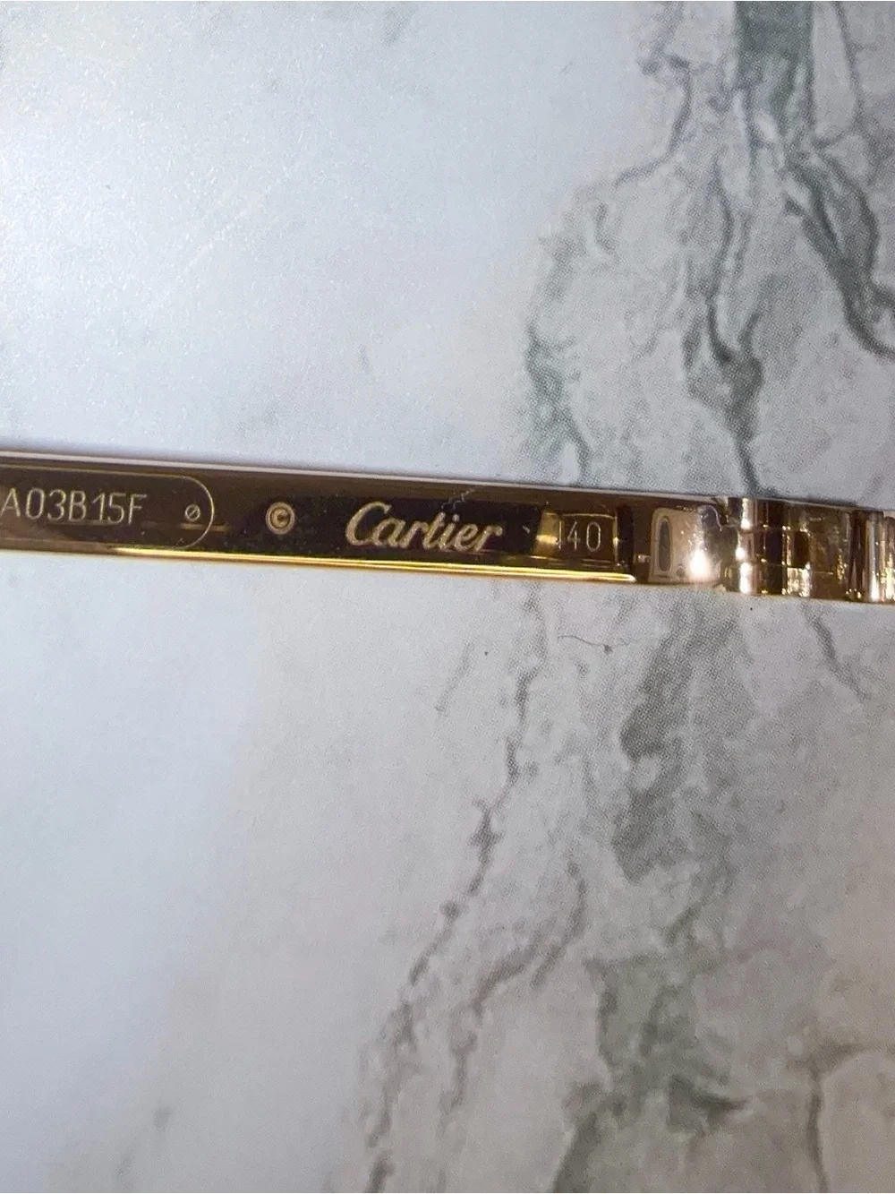 CARTIER Sunglasses - SANTOS DE CARTIER  - CT0083S 003